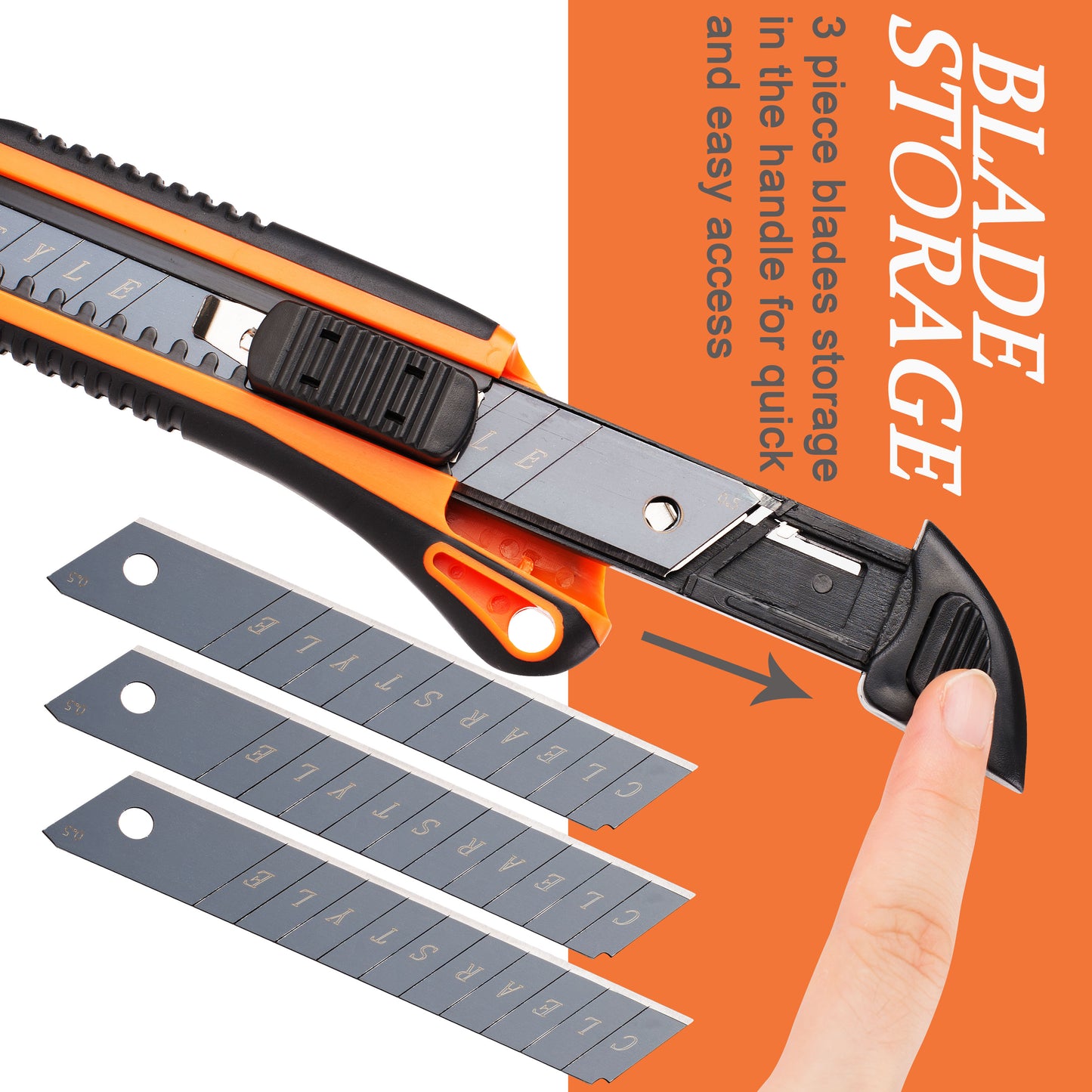 Utility Knife Heavy Duty Box Cutter